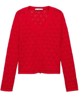 Mango Strickjacke 'Sito' - Rot