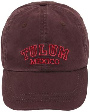 Pull&Bear Cap Tulum Mexico - Rot