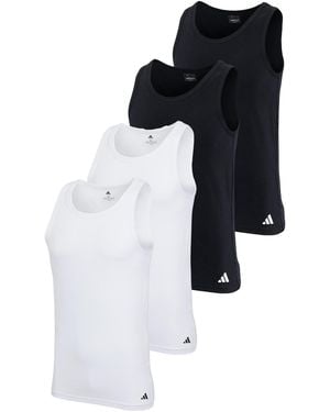 adidas Unterhemd Active Flex Cotton - Schwarz