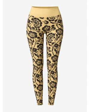 LEAFLETIC Leggings Long Length Legging - Mettallic