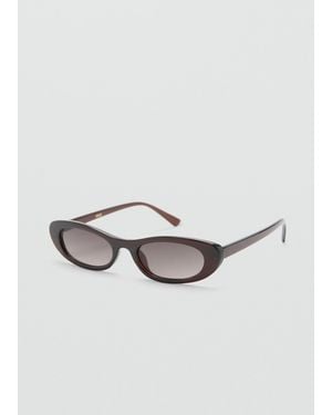Mango Sonnenbrille Lipsi - Braun