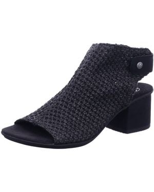 Rieker Sandale Pantolette Damen 64670 00 Kunststoff (Synthetik) - Blau