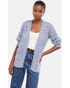 Lipsy Strickjacke - Blau