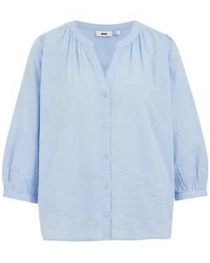 WE Fashion Bluse - Blau