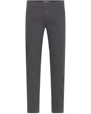 Solid Chinohose Chase - Grau