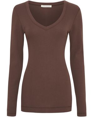 Seamless Basic Shirt - Braun