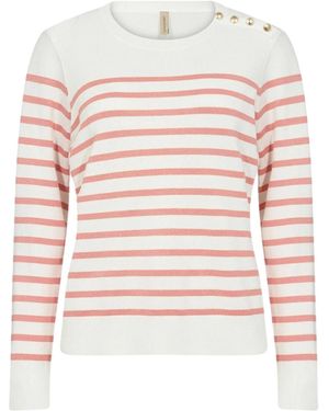 Soya Concept Pullover Dollie - Weiß