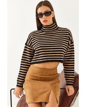 Bianco Lucci Pullover - Braun