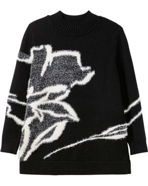 Sheego Pullover - Schwarz
