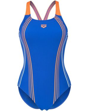 Arena Badeanzug Clear Lines V Back - Blau