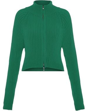 LIBBI Strickjacke - Grün