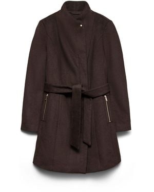 Vero Moda Mantel Vmtwodope - Braun