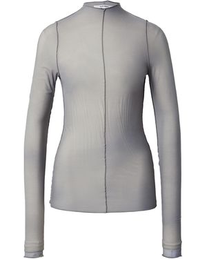 Oval Square Shirt Sassy - Grau