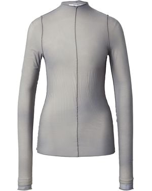 Oval Square Shirt Sassy - Grau