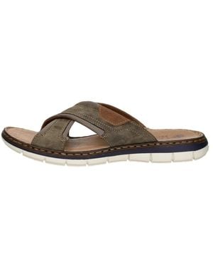Rieker Pantolette Open Teen - Braun