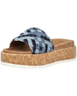 Lazamani Pantolette - Blau