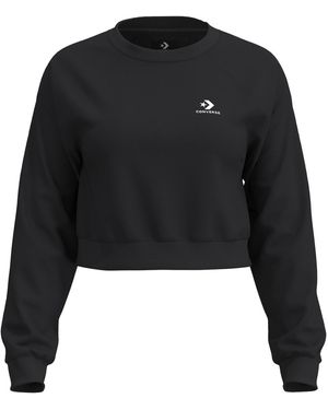 Converse Sweatshirt - Schwarz