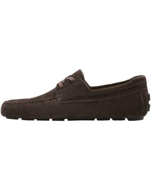 Mango Schnürschuh Driver - Braun