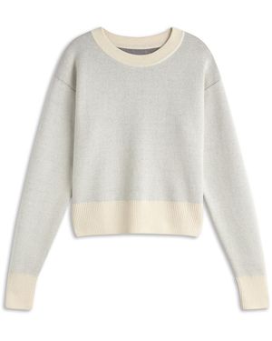 Thinking Mu Pullover Flower Rope - Weiß