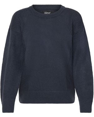 Oxmo Strickpullover Oxiselmo - Blau
