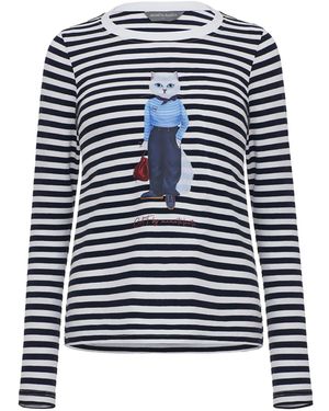 Cat e Lolette Shirt Mariner Cat - Blau