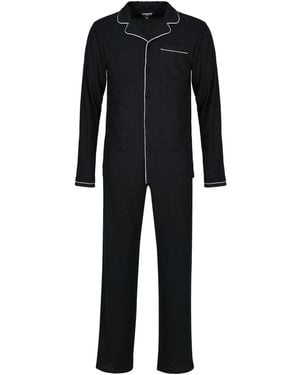 Loungeable Pyjama Lang - Schwarz