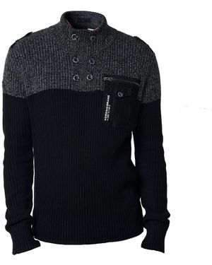 Koröshi Strickpullover - Blau