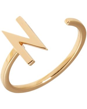 Design Letters Ring - Mettallic