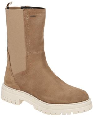 Geox Boots Iridea Stiefel Braun Wasserdicht D26D0B - Weiß