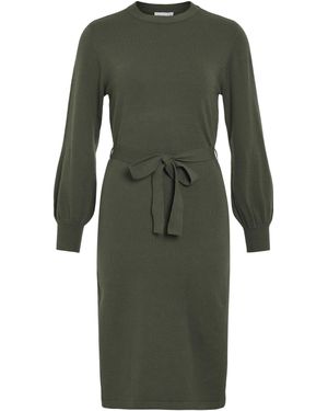 Vila Strickkleid - Grün