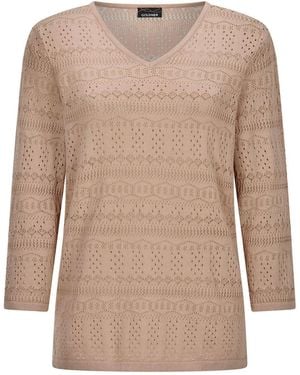 Goldner Pullover - Natur