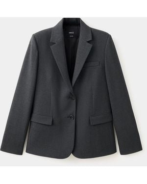 Mango Blazer Bergen - Schwarz