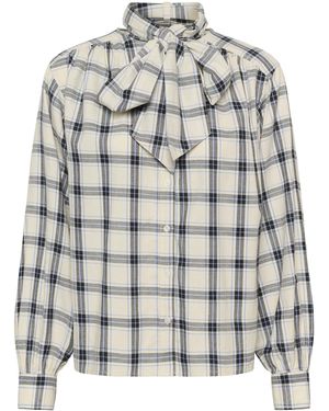Part Two Bluse Yaninaspw - Grau
