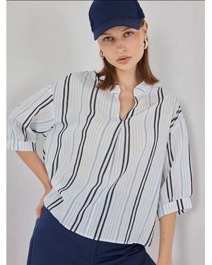 Bigdart Bluse Blusen - Grau