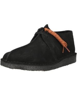 Clarks Schnürschuhe Desert Trek - Schwarz