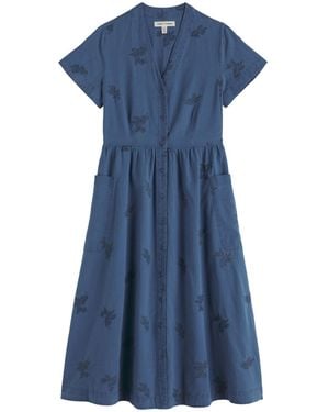 Seasalt Cornwall Blusenkleid Fowen - Blau