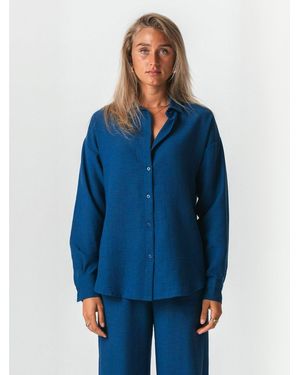 TeeShoppen Shirt Lilly - Blau