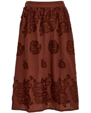 Minus Rock Msgiana Midi Skirt - Braun