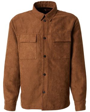 DAN FOX APPAREL Hemd Maik - Braun