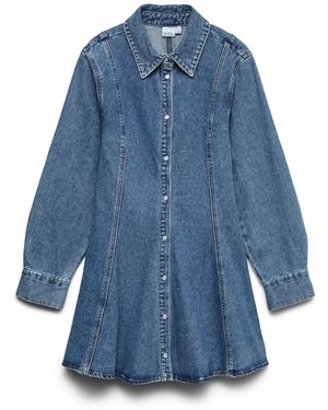Vero Moda Kleid Vmjessie - Blau
