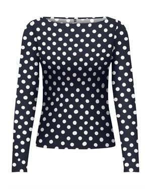 ONLY Shirt Onllive Love - Blau