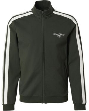 DAN FOX APPAREL Sweatjacke Alessio - Grün
