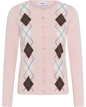 Saint Tropez Strickjacke - Pink