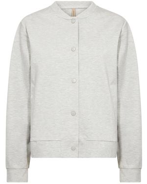 Soya Concept Sweatjacke Nanni - Weiß