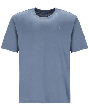 Hajo Shirt T-Shirt Mit Rundhals - Blau