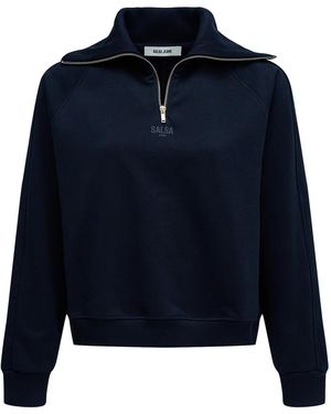 Salsa Jeans Pullover - Blau
