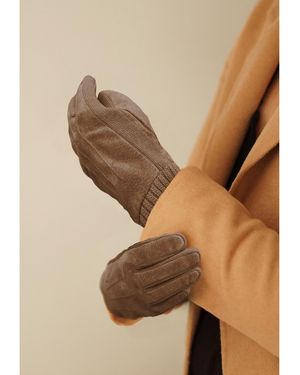 KESSLER Fingerhandschuhe - Braun
