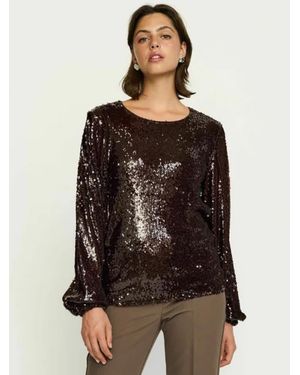 SOFT REBELS Shirt Maddison - Schwarz