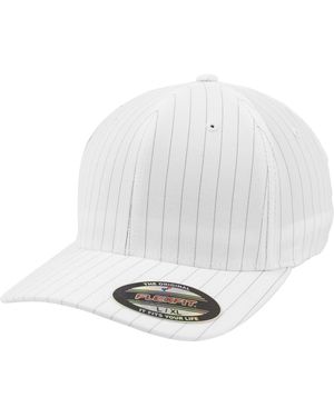 Flexfit Cap Pinstripe - Weiß