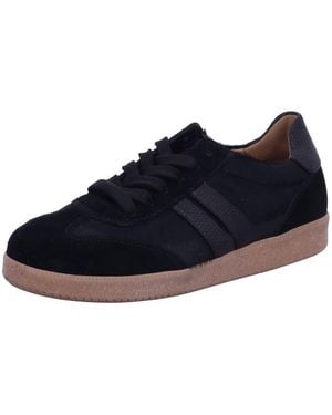 Gabor Sneaker Low Schnürschuh Damen 6011.01.010 Echtleder - Blau
